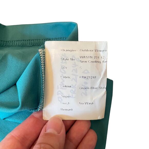 Wrangler ATG Cooling Top Women’s Small Green-Blue Slate 731D - Picture 8 of 9